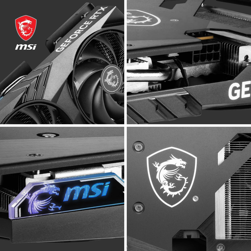 MSI Geforce RTX 4060 Gaming X 8G Gaming Graphic Card - Nvidia Geforce RTX 4060 Gpu, 8Gb Gddr6 128-Bit, 17 Gbps, Pci Express 4 nterface, Upto 2595 Mhz, Torx Fan 5.0, Pci_E