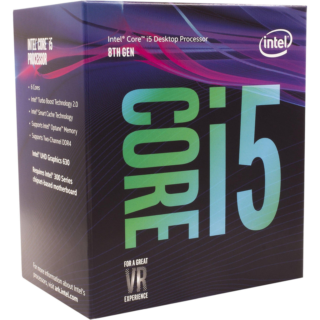 Intel® Core™ i5-8500 Processor 9M Cache, 3.00 GHz up to 4.10 GHz / 8th Generation / 6 core/ DDR4/ Intel® UHD Graphics 630