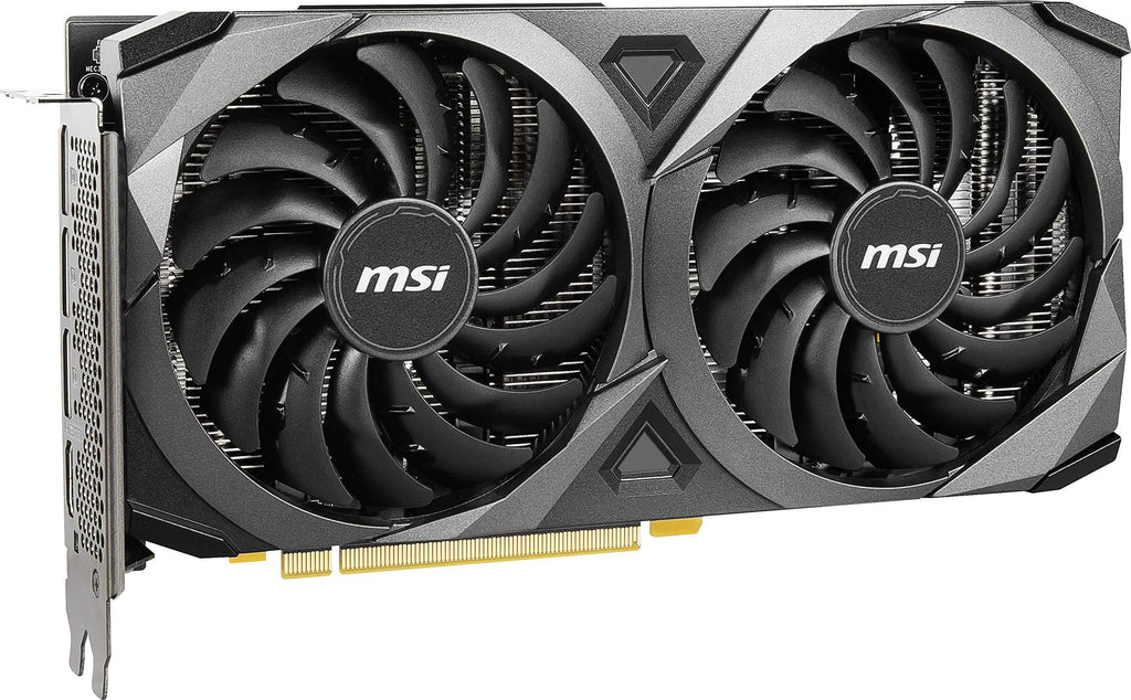 MSI GeForce RTX 3060 Ventus 2X 12G OC GDDR6 192-bit 12 GB pci_e Express Gen 4 Gaming Graphics Card