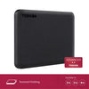 TOSHIBA Canvio Advance 2TB Portable External HDD, USB3.0 for PC Laptop Windows and Mac. 3 Years Warranty. External Hard Drive - Black