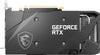 MSI Gaming GeForce RTX 3060 gddr6 pci_e_x16 12GB 15 Gbps GDRR6 192-Bit HDMI/DP PCIe 4 Torx Twin Fan Ampere OC Graphics Card (RTX 3060 Ventus 2X 12G OC), Black