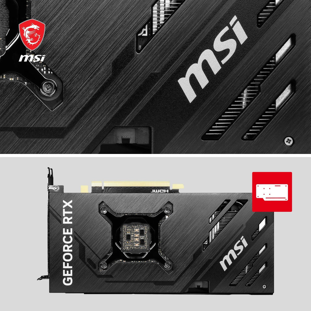 MSI Geforce RTX 4070 Ventus 2X 12G Oc Gddr6X 192-Bit Gaming Graphic Card - Pci_E_X4