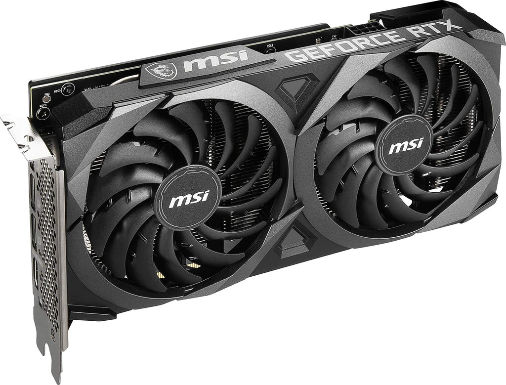 MSI GeForce RTX 3060 Ventus 2X 12G OC GDDR6 192-bit 12 GB pci_e Express Gen 4 Gaming Graphics Card