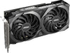 MSI Gaming GeForce RTX 3060 gddr6 pci_e_x16 12GB 15 Gbps GDRR6 192-Bit HDMI/DP PCIe 4 Torx Twin Fan Ampere OC Graphics Card (RTX 3060 Ventus 2X 12G OC), Black