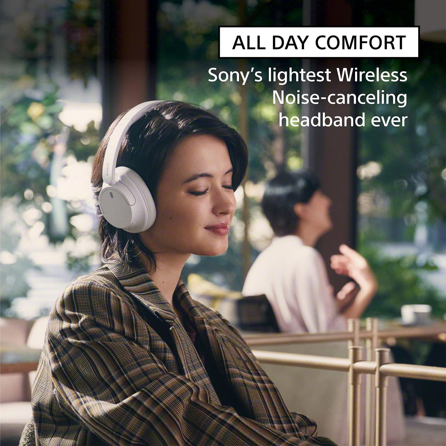 Sony WH-CH720N, Wireless Over-Ear Active Noise Cancellation Headphones with Mic, up to 35 Hours Playtime, Multi-Point Connection, App Support, AUX & Voice Assistant Support for Mobile Phones (Black) - Triveni World