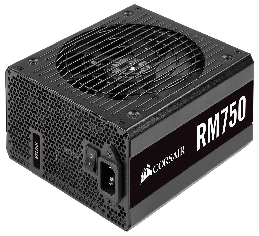 CORSAIR RM Series, RM750, 750 Watt, 80+ Gold Certified, Fully Modular Power Supply, Microsoft Modern Standby