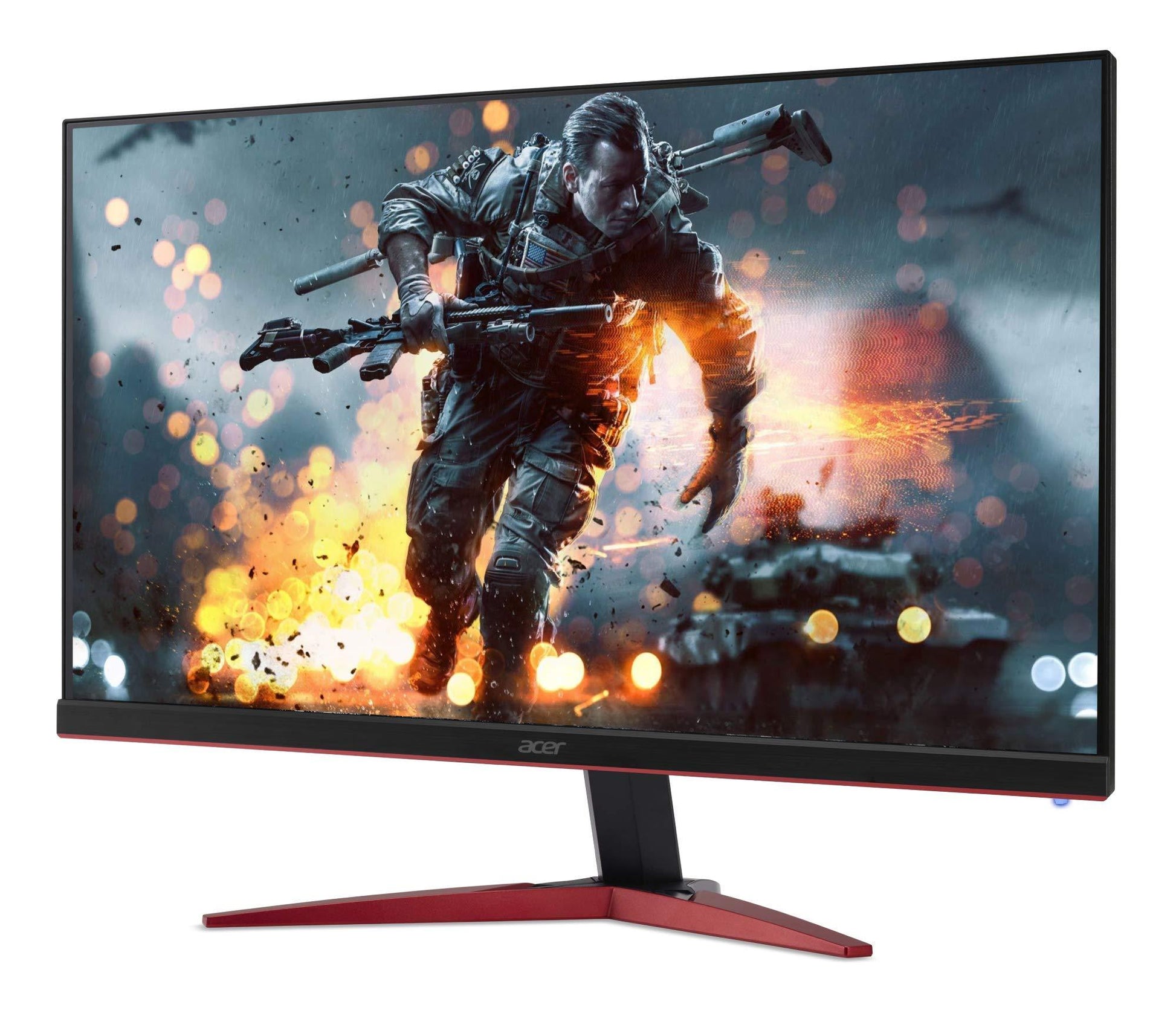 Acer 27-inch(68cm) 165 Hz 0.7 MS FHD Gaming Monitor with TN Panel 400 NITS ZeroFrame, 1 x DVI Dual Link Up, 1 x HDMI, 1 x Display Port, 2W x 2 Speakers - KG271P (Black) - Triveni World