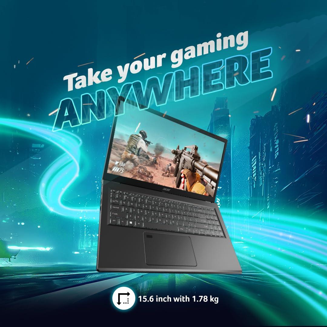 Acer Aspire 5 Gaming Laptop 13th Gen Intel Core i5(16GB RAM/512GB SSD/NVIDIA RTX 2050 4GB Graphics/144Hz/Win11Home)A515-58GM 15.6" FHD Display, Steel Gray, Backlit Keyboard, Fingerprint Reader, 1.78KG - Triveni World