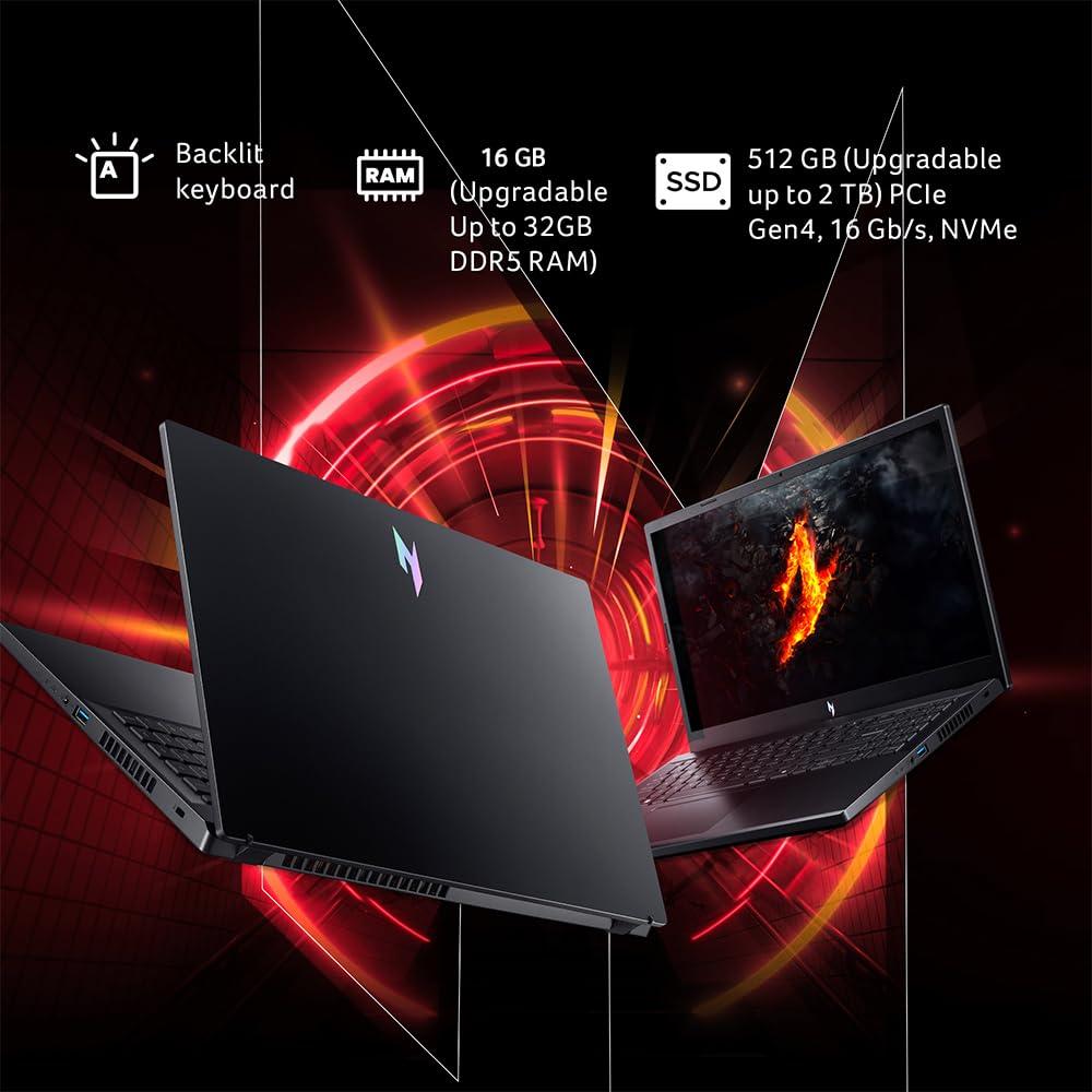 Acer Nitro V Gaming Laptop 13th Gen Intel Core i5-13420H with RTX 4050 Graphics 6GB VRAM, 144Hz Display (16GB DDR5/1TB SSD/Windows 11 Home/Wi-Fi 6),15.6"(39.6cms) FHD ANV15-51 - Triveni World