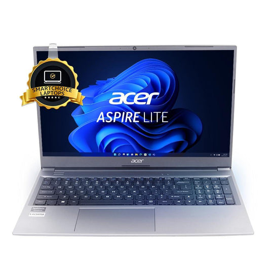 Acer [Smartchoice] Aspire Lite AMD Ryzen 3 5300U Premium Thin and Light Laptop (Windows 11 Home/8 GB RAM/512 GB SSD) AL15-41 with 39.62 cm (15.6") Full HD Display, Metal Body, Steel Gray, 1.6 KG - Triveni World