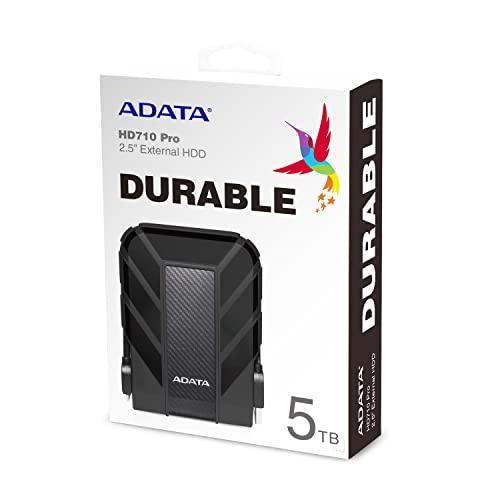 ADATA HD710 Pro 2TB 3.5 inch/8.89 cm SATA III External Hard Drive/HDD with IP65 Rating Black, for Windows with Waterproof and Shockproof Technology - AHD710P-2TU31-CBK - Triveni World