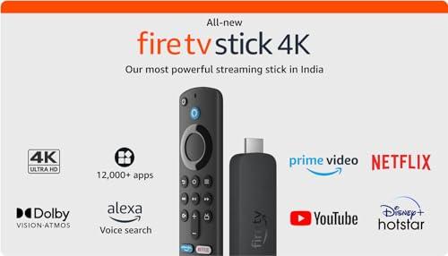 All-new Amazon Fire TV Stick 4K streaming device, ultra-cinematic 4K streaming, supports Wi-Fi 6, Dolby Vision/Atmos, HDR10+ - Triveni World