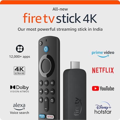 All-new Amazon Fire TV Stick 4K streaming device, ultra-cinematic 4K streaming, supports Wi-Fi 6, Dolby Vision/Atmos, HDR10+ - Triveni World