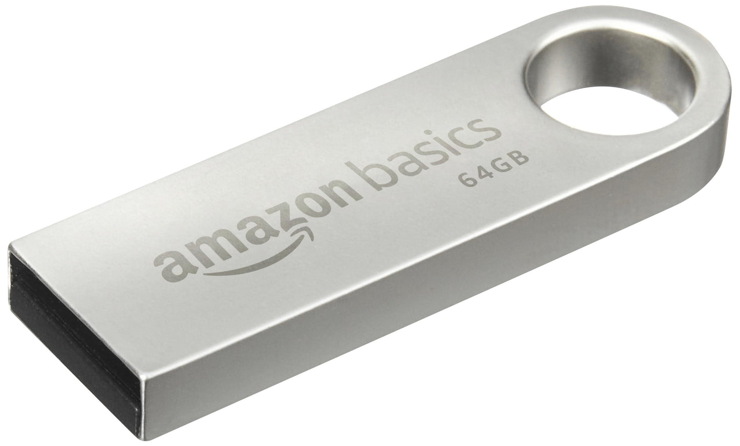 Amazon Basics 64 GB Flash Drive | USB 3.0 | Upto 150 MB/s | Silver - Triveni World