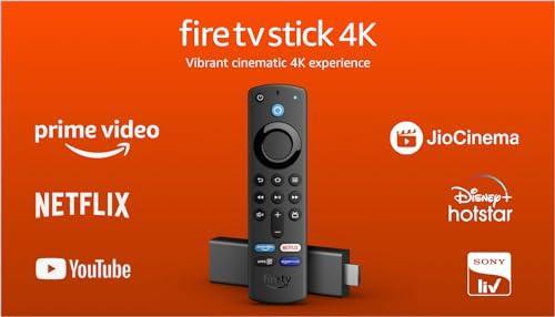 Amazon Fire TV Stick 4K with all-new Alexa Voice Remote (includes TV and app controls), Dolby Vision - Triveni World