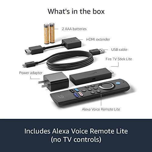 Amazon Fire TV Stick Lite with all-new Alexa Voice Remote Lite (no TV controls), HD streaming device | Now with App controls - Triveni World