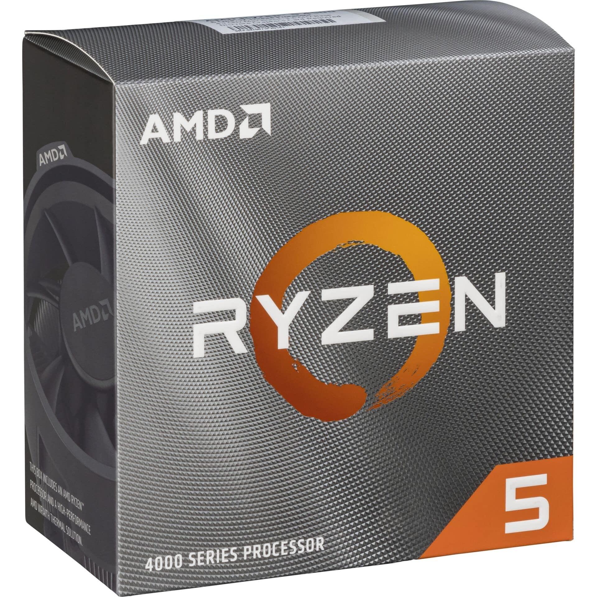 AMD 4000 Series Ryzen 5 4500 Desktop Processor 6 cores 12 Threads 11 MB Cache 3.6 GHz Up to 4.1 GHz AM4 Socket 300, 400, 500 Series Chipset (100-100000644BOX) - Triveni World