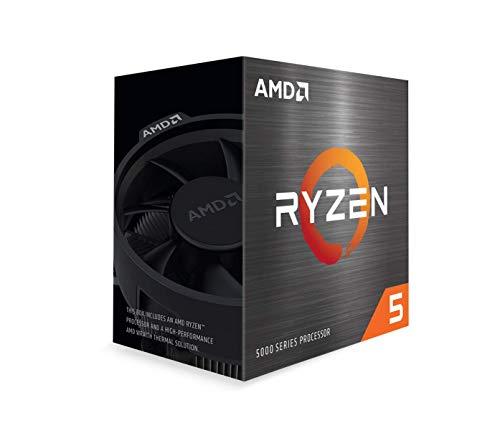 AMD 5000 Series Ryzen 5 5600X Desktop Processor 6 cores 12 Threads 35 MB Cache 3.7 GHz Upto 4.6 GHz AM4 Socket 500 Series Chipset (100-100000065BOX) - Triveni World