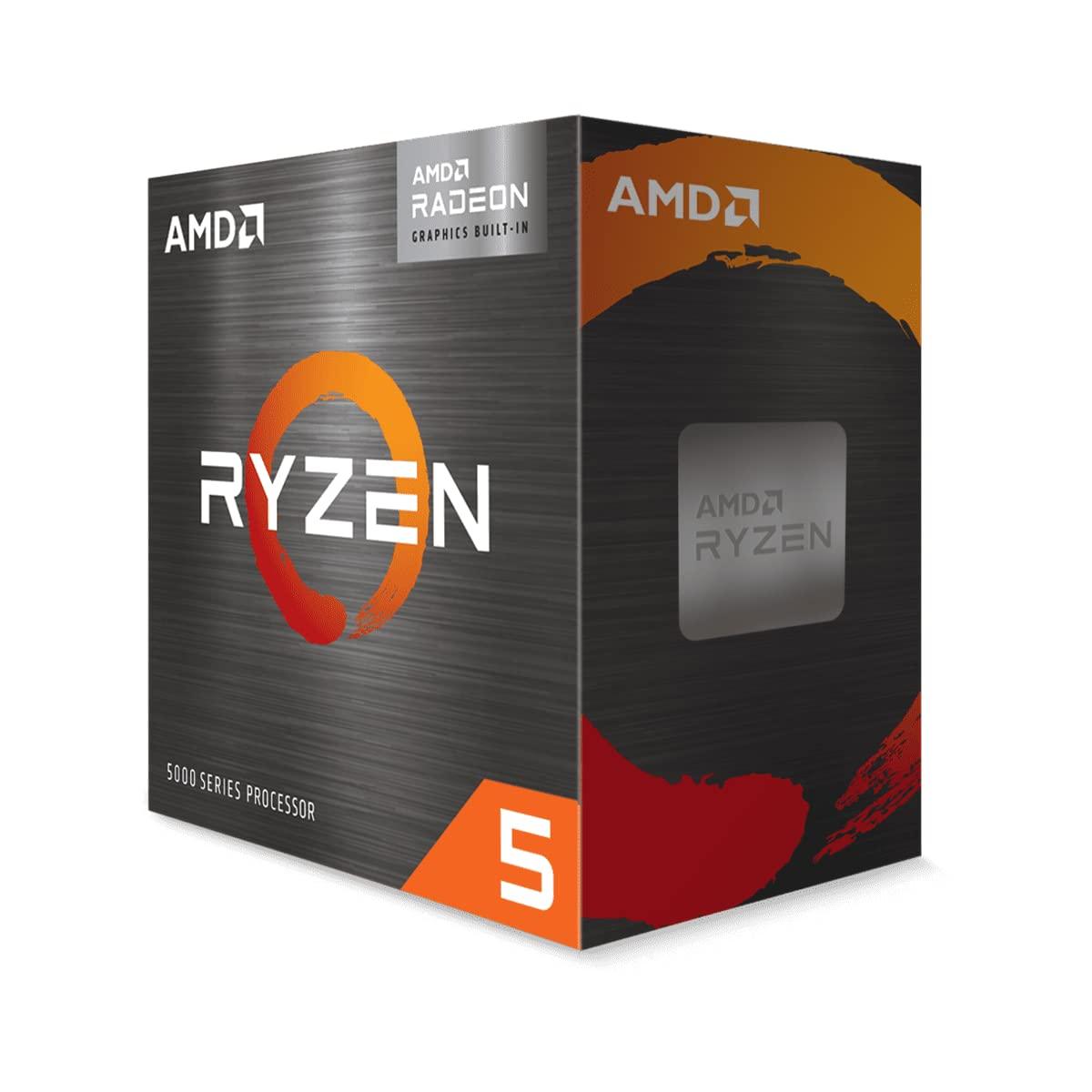 AMD Ryzen 5 5600G Socket AM4 Desktop Processor (6-Core/12-Thread, 19Mb Cache, Up to 4.4 Ghz Max Boost) with Radeon Graphics - Triveni World