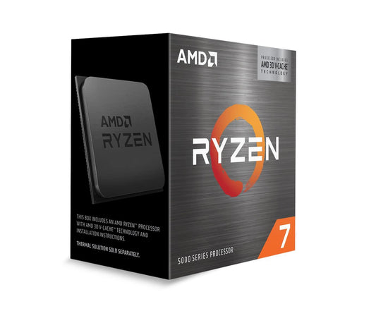 AMD Ryzen 7 5700X3D Desktop Processor 8 cores 16 Threads 100 MB Cache 3.0 GHz Upto 4.1 GHz AM4 Socket (100-100001503WOF) - Triveni World