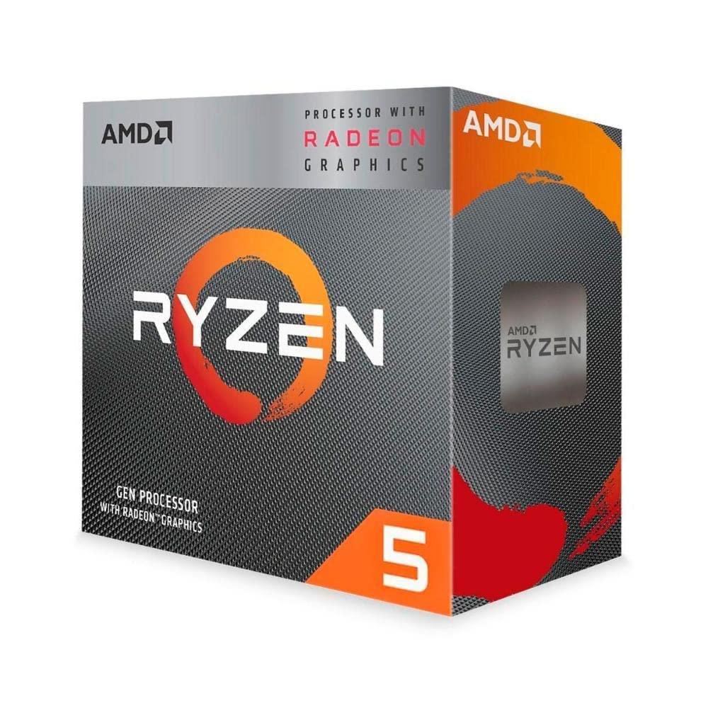 AMD Ryzen™ 5 4600G Desktop Processor (6-core/12-thread, 11 MB Cache, up to 4.2 GHz max Boost) with Radeon™ Graphics - Triveni World