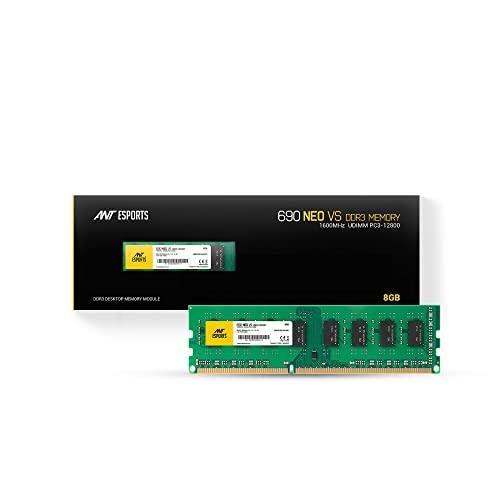 Ant Esports 690 NEO VS 8GB (1 * 8GB) DDR3 1600 MHz CL 11-11-11-28 U-DIMM Desktop Memory - AE8GD3U16M16C - Triveni World