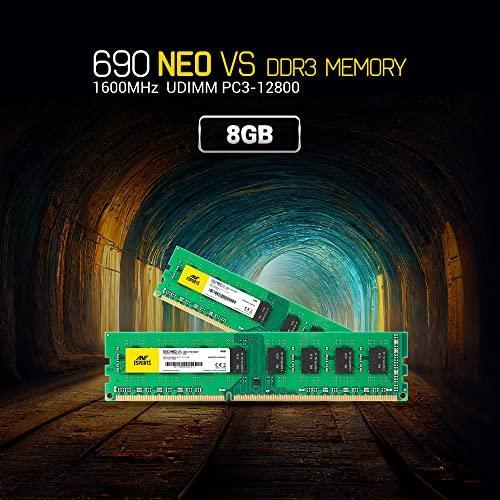 Ant Esports 690 NEO VS 8GB (1 * 8GB) DDR3 1600 MHz CL 11-11-11-28 U-DIMM Desktop Memory - AE8GD3U16M16C - Triveni World