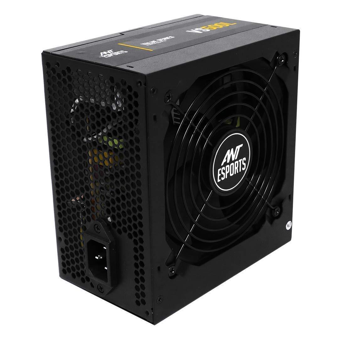 Ant Esports VS500L NonModular High Efficiency Gaming Power Supply/PSU with 1 x PCIe and 120mm Silent Fan - Triveni World