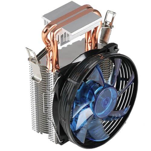 Antec A30 Pro Tower Air Cooler for CPU with 90mm Blue LED Fan, Comes with 2 Direct Touch Copper Heat Pipes and Aluminium Heatsink Fins for Efficient Cooling, Supports Intel & AMD Sockets - Triveni World