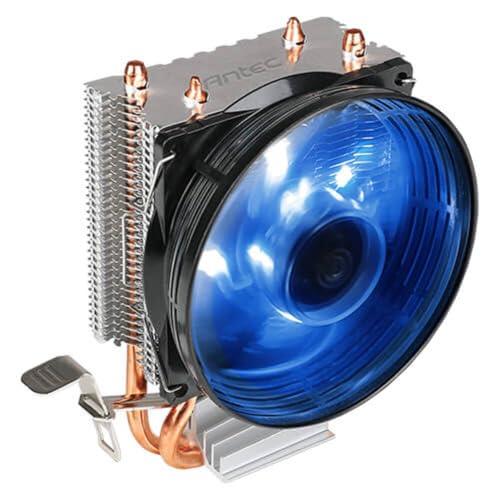 Antec A30 Pro Tower Air Cooler for CPU with 90mm Blue LED Fan, Comes with 2 Direct Touch Copper Heat Pipes and Aluminium Heatsink Fins for Efficient Cooling, Supports Intel & AMD Sockets - Triveni World