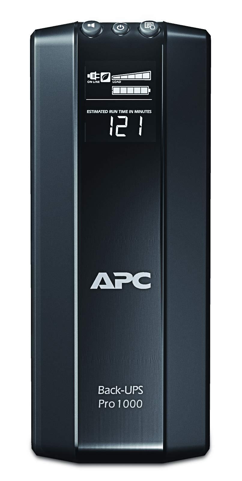 APC Back-UPS Pro BR1000G-IN, 1000VA / 600W, 230V UPS System, High-Performance Premium Power Backup & Protection for Home Office, Desktop PC, Gaming Console & Home Electronics - Triveni World