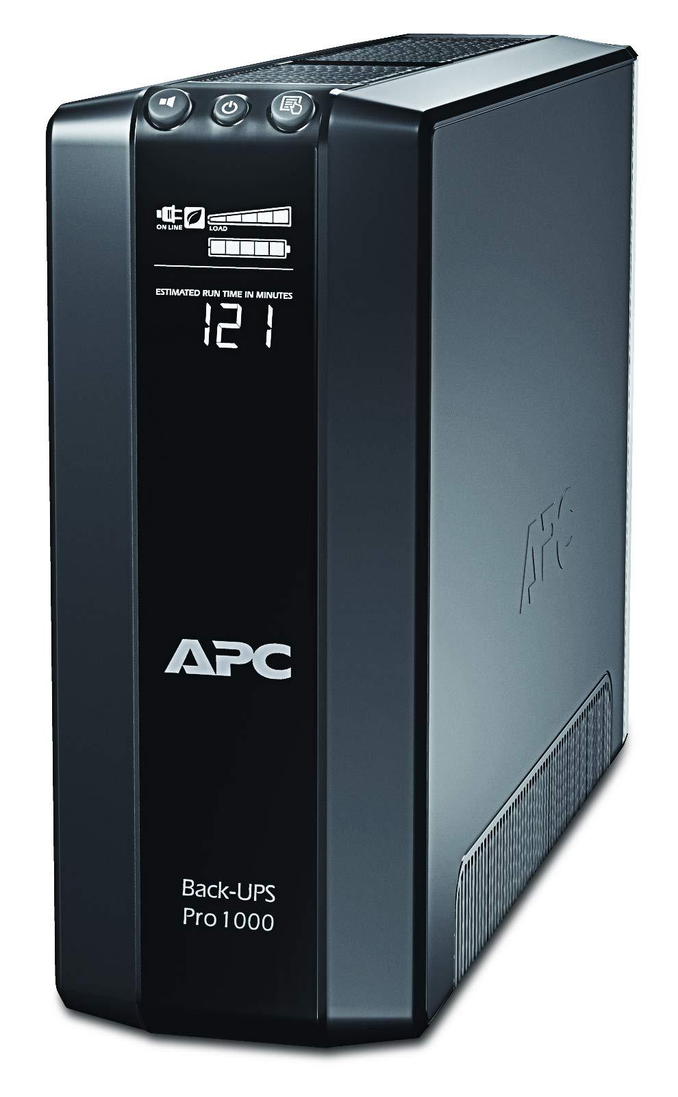 APC Back-UPS Pro BR1000G-IN, 1000VA / 600W, 230V UPS System, High-Performance Premium Power Backup & Protection for Home Office, Desktop PC, Gaming Console & Home Electronics - Triveni World