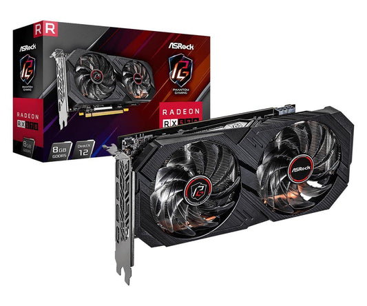 ASRock RX570 PGE Radeon RX 570 8GB GDDR5 Graphics Cards Phantom Gaming Elite, PCI Express x16 (pci_e_x16), 8GB - Triveni World