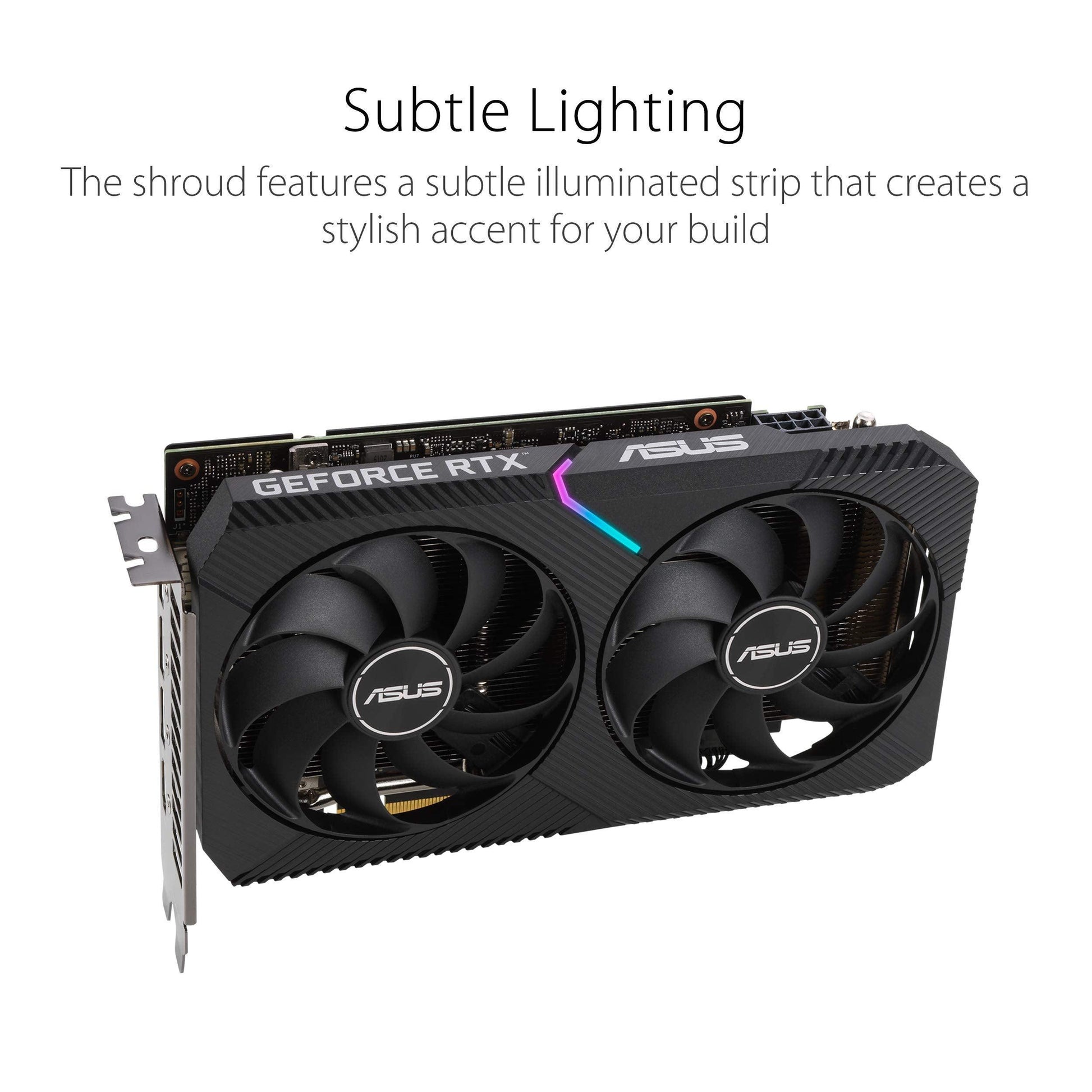 ASUS Dual Nvidia Geforce RTX 3050 Oc Edition Gaming Graphics Card (Pcie 4.0, 8Gb Gddr6 Memory, Hdmi 2.1, Displayport 1.4A, 2-Slot Design, Axial-Tech Fan Design, 0Db Technology, Steel Bracket) - Pci_E - Triveni World