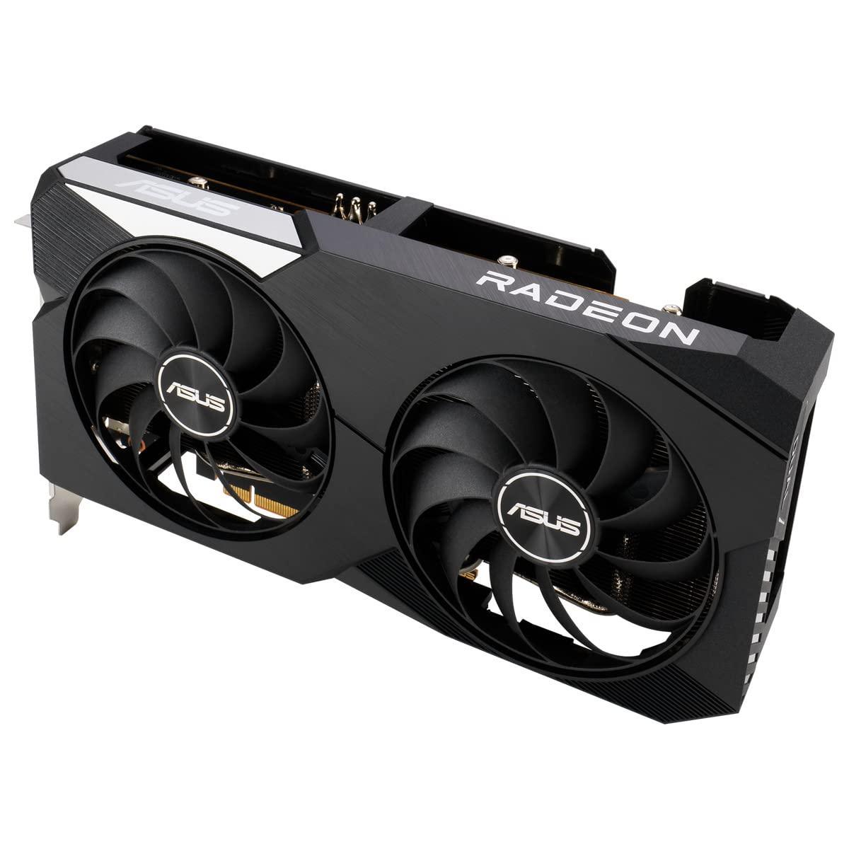 ASUS Dual Radeon RX 6600 8 GB GDDR6 RAM PCIe 4.0 Dual Fans Desktop Graphic Card, pci_e_x16 - Triveni World