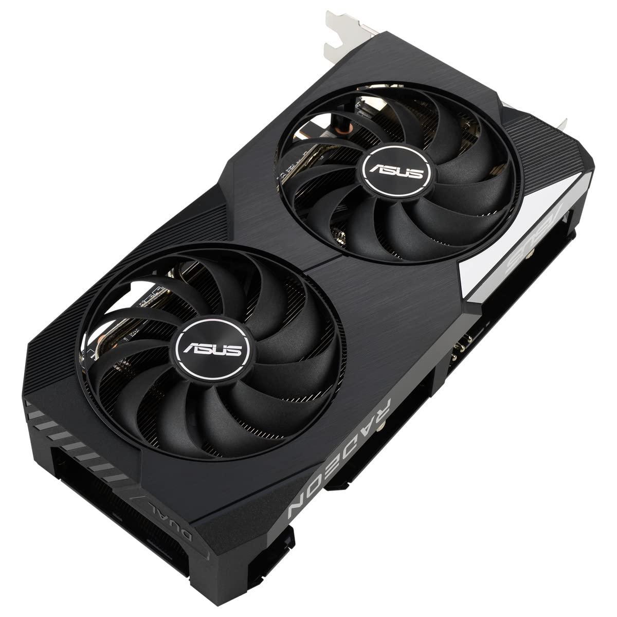 ASUS Dual Radeon RX 6600 8 GB GDDR6 RAM PCIe 4.0 Dual Fans Desktop Graphic Card, pci_e_x16 - Triveni World