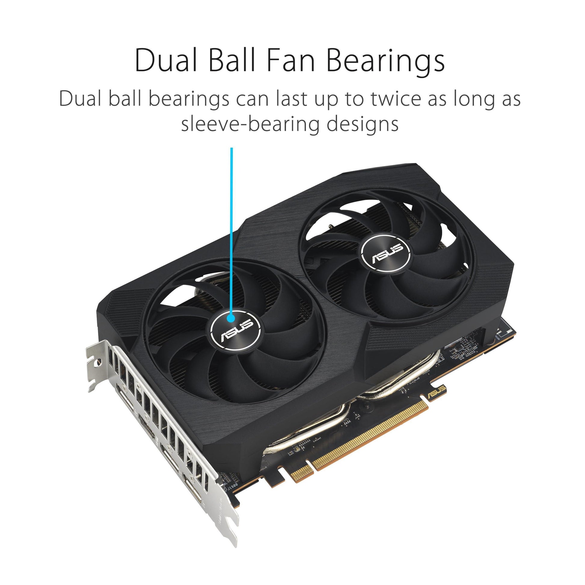 ASUS Dual Radeon Rx 7600 V2 Oc Edition 8Gb Gddr6 Graphics Card (Pcie 4.0, 8Gb Gddr6, Hdmi 2.1, Displayport 1.4A, 2.5-Slot Design, Axial-Tech Fans, Gpu Tweak Iii) - Pci_E_X16 - Triveni World