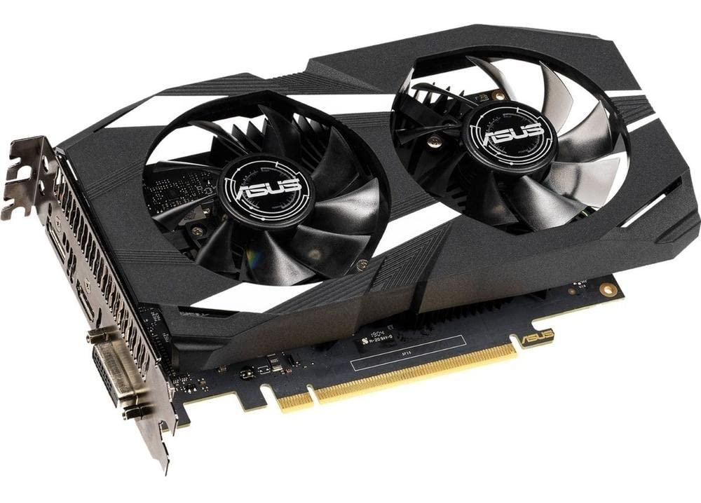 ASUS GeForce GTX 1650 Overclocked 4GB Dual-Fan Edition VR Ready HDMI DP 1.4 DVI gddr6 pci_e_x16 Graphics Card (Dual-GTX1650-O4G) - Triveni World