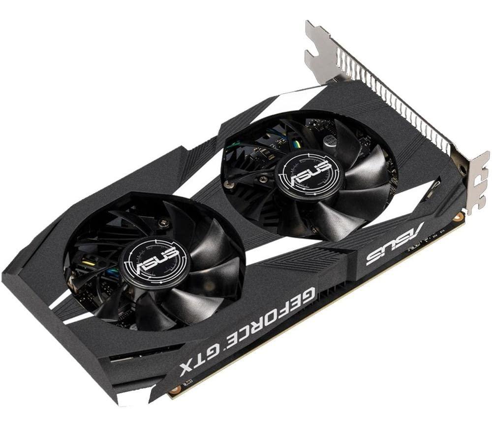 ASUS GeForce GTX 1650 Overclocked 4GB Dual-Fan Edition VR Ready HDMI DP 1.4 DVI gddr6 pci_e_x16 Graphics Card (Dual-GTX1650-O4G) - Triveni World