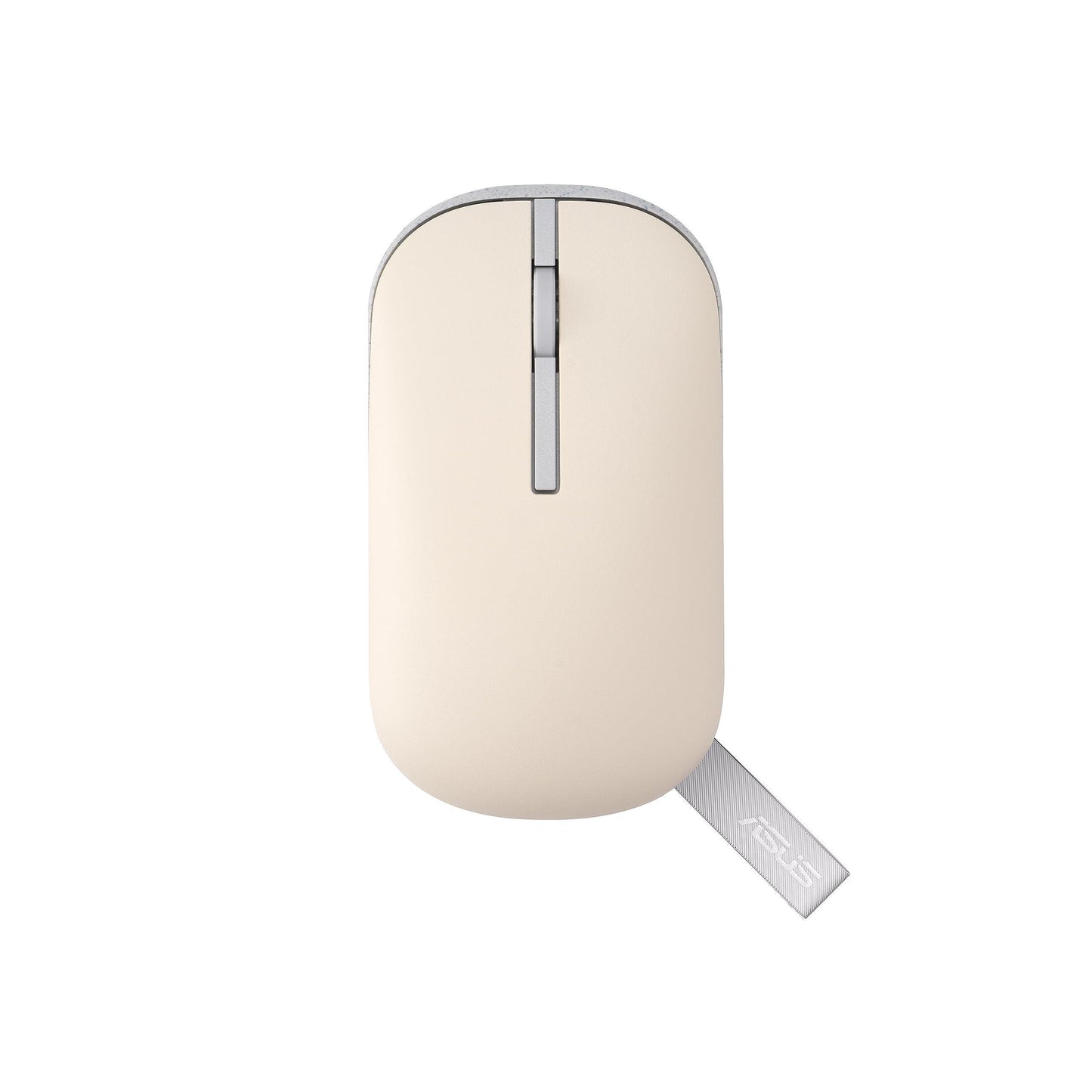 ASUS Marshmallow Md100 USB Mouse, Silent Button, Up to 1600 Dpi, Dual-Mode Connection, with Newtro Green Cover, (Astro Beige) - Triveni World