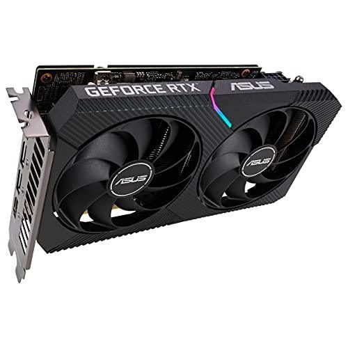 ASUS pci_e_x4 Dual GeForce RTX 3060 V2 OC Edition 12GB GDDR6 with Two Powerful Axial-tech Fans LHR Graphics Card (DUAL-RTX3060-O12G-V2) - Triveni World