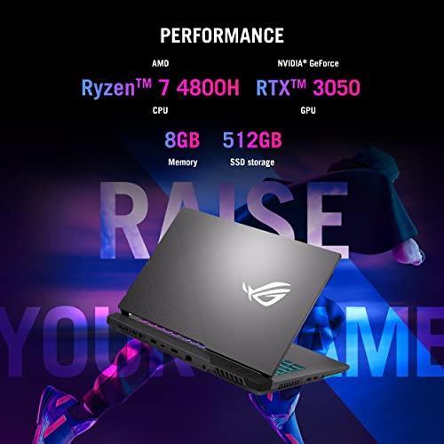 ASUS ROG Strix G17 (2021), 17.3" (43.94 cms) FHD 144Hz, AMD Ryzen 7-4800H, 4GB RTX 3050 Graphics, Gaming Laptop (8GB/512GB SSD/Windows 11/Gray/2.4 Kg), G713IC-HX056W - Triveni World