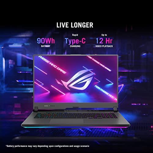 ASUS ROG Strix G17 (2021), 17.3" (43.94 cms) FHD 144Hz, AMD Ryzen 7-4800H, 4GB RTX 3050 Graphics, Gaming Laptop (8GB/512GB SSD/Windows 11/Gray/2.4 Kg), G713IC-HX056W - Triveni World