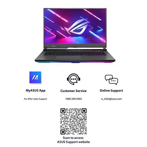 ASUS ROG Strix G17 (2021), 17.3" (43.94 cms) FHD 144Hz, AMD Ryzen 7-4800H, 4GB RTX 3050 Graphics, Gaming Laptop (8GB/512GB SSD/Windows 11/Gray/2.4 Kg), G713IC-HX056W - Triveni World