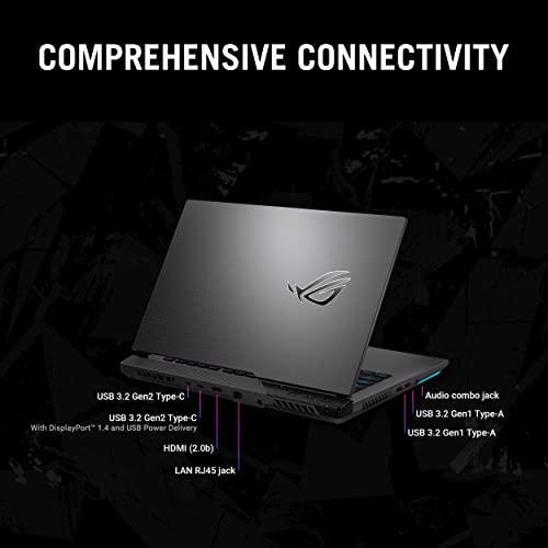 ASUS ROG Strix G17 (2022), 17.3" (43.94 cms) FHD 144Hz, AMD Ryzen 7-6800H, RTX 3050 4GB Graphics, Gaming Laptop (8GB/512GB SSD/Windows 11/Gray/2.5 kg), G713RC-HX009W - Triveni World