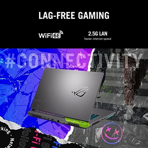 ASUS ROG Strix G17 (2022), 17.3-inch (43.94 cms) FHD 144Hz, AMD Ryzen 7-6800H, RTX 3050 4GB Graphics, Gaming Laptop (16GB/512GB SSD/Windows 11/Green/2.5 Kg), G713RC-HX021W - Triveni World