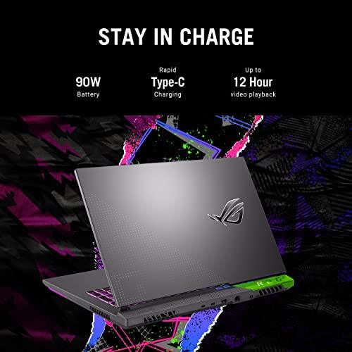 ASUS ROG Strix G17 (2022), 17.3-inch (43.94 cms) FHD 144Hz, AMD Ryzen 7-6800H, RTX 3050 4GB Graphics, Gaming Laptop (16GB/512GB SSD/Windows 11/Green/2.5 Kg), G713RC-HX021W - Triveni World