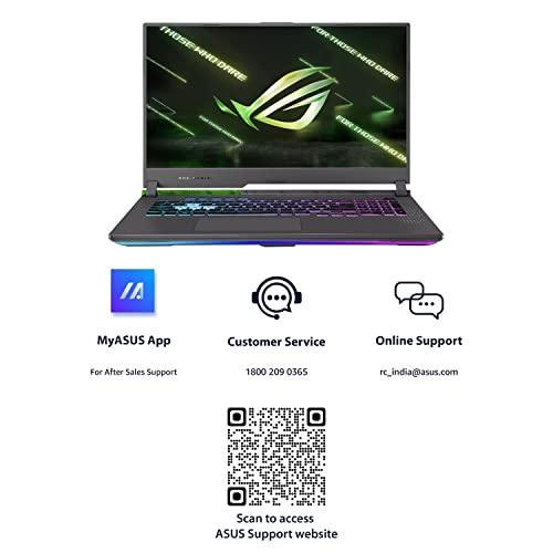 ASUS ROG Strix G17 (2022), 17.3-inch (43.94 cms) FHD 144Hz, AMD Ryzen 7-6800H, RTX 3050 4GB Graphics, Gaming Laptop (16GB/512GB SSD/Windows 11/Green/2.5 Kg), G713RC-HX021W - Triveni World