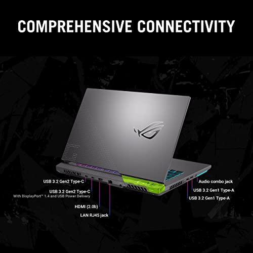 ASUS ROG Strix G17 (2022), 17.3-inch (43.94 cms) FHD 144Hz, AMD Ryzen 7-6800H, RTX 3050 4GB Graphics, Gaming Laptop (16GB/512GB SSD/Windows 11/Green/2.5 Kg), G713RC-HX021W - Triveni World