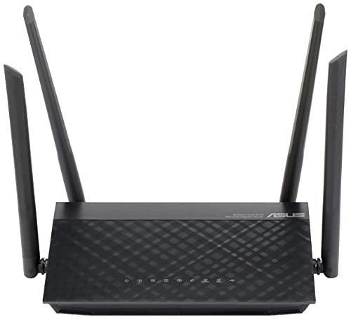 Asus RT-AC59U AC1500 Dual Band Gigabit WiFi Router (Black) with MU-MIMO and Parental Controls for Smooth Streaming 4K Videos from YouTube and Netflix - Triveni World